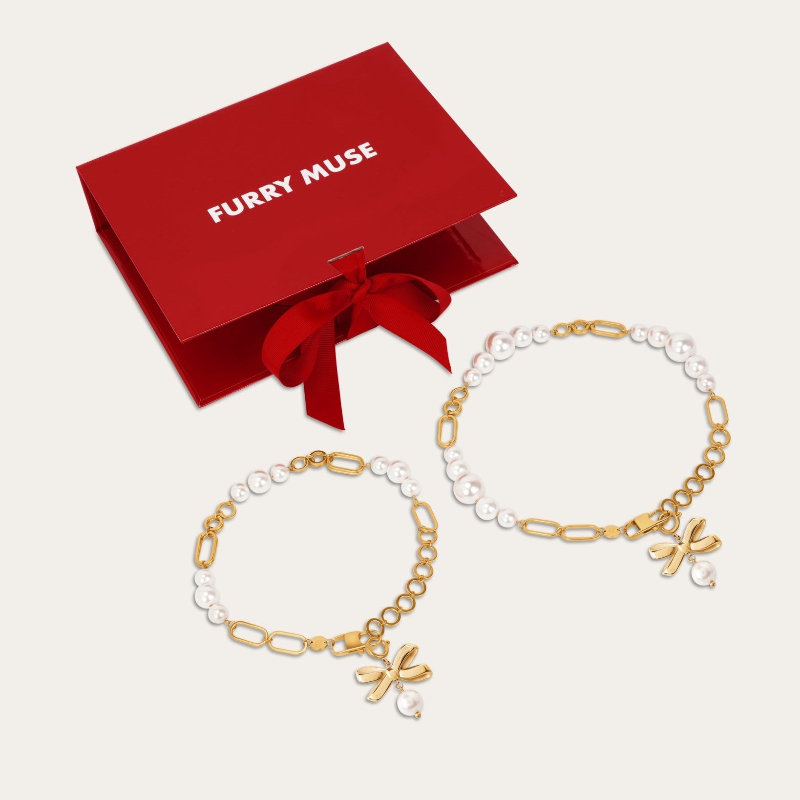 Love Stories Jewelry Set - Infinity Pendant - FURRY MUSE ZOE - KIT - SS - BOW