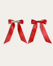 Petite Bow Clips - Cherry - FURRY MUSE WAN - HAC - OS - RD