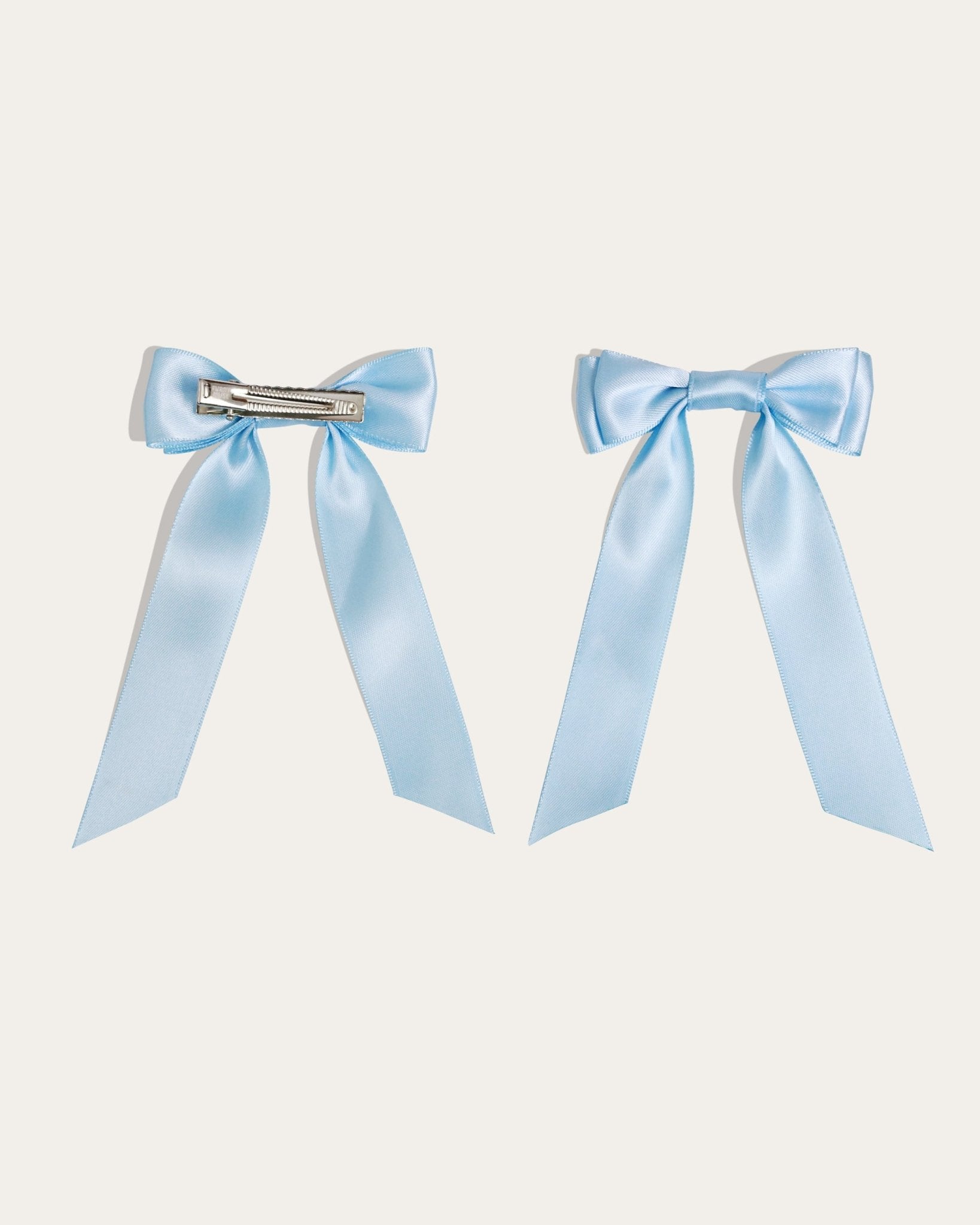 Petite Bow Clips - Sky - FURRY MUSE WAN - HAC - OS - BL