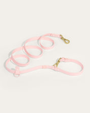 Wander! Multiway Waterproof Leash - Blossom / Gold - FURRY MUSE WAN - LEA - OS - GO - PN