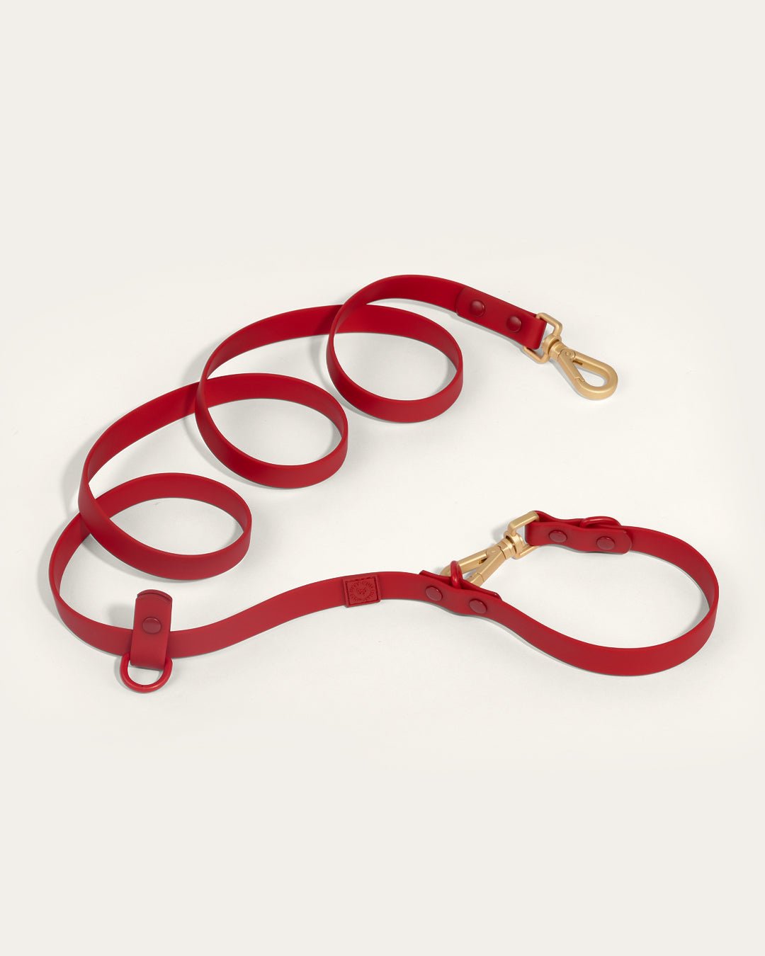 Wander! Multiway Waterproof Leash Cherry - FURRY MUSE WAN - LEA - S - RD