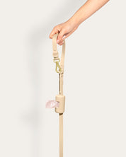 Wander! Multiway Waterproof Leash Latte - FURRY MUSE WAN - LEA - S - BR