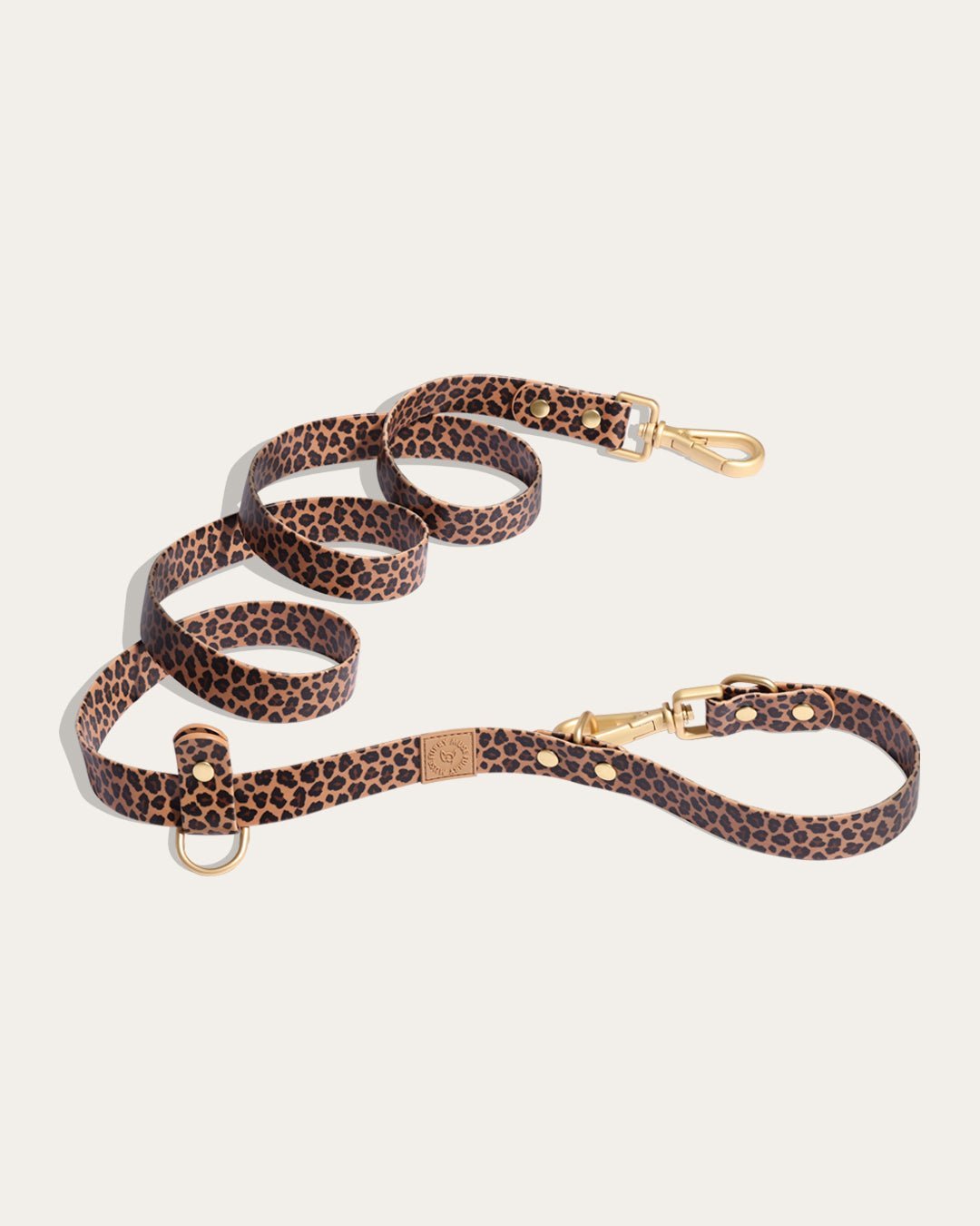 Wander Leopard Leash Kit | Dog Leash with Poop Bag Holder – FURRY MUSE