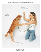 Wander! Multiway Waterproof Leash & Poop Pouch Ballerina - Furry Muse WAN - LEA - OS - BK