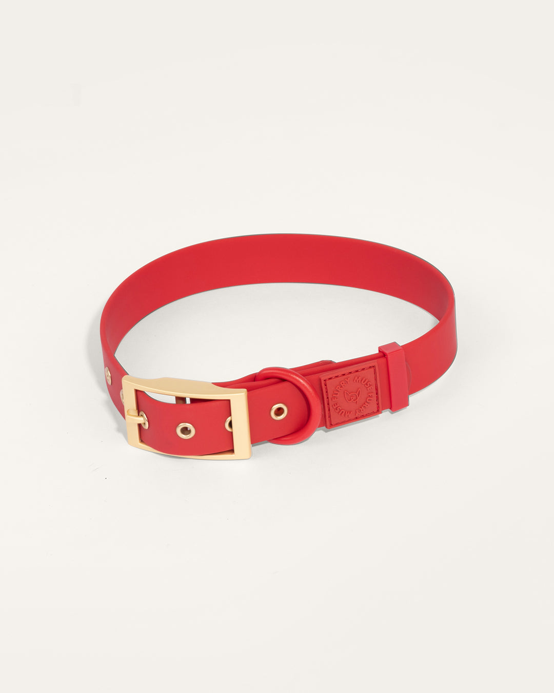 Wander! Collar, Leash, & Poop Pouch Kit Cherry