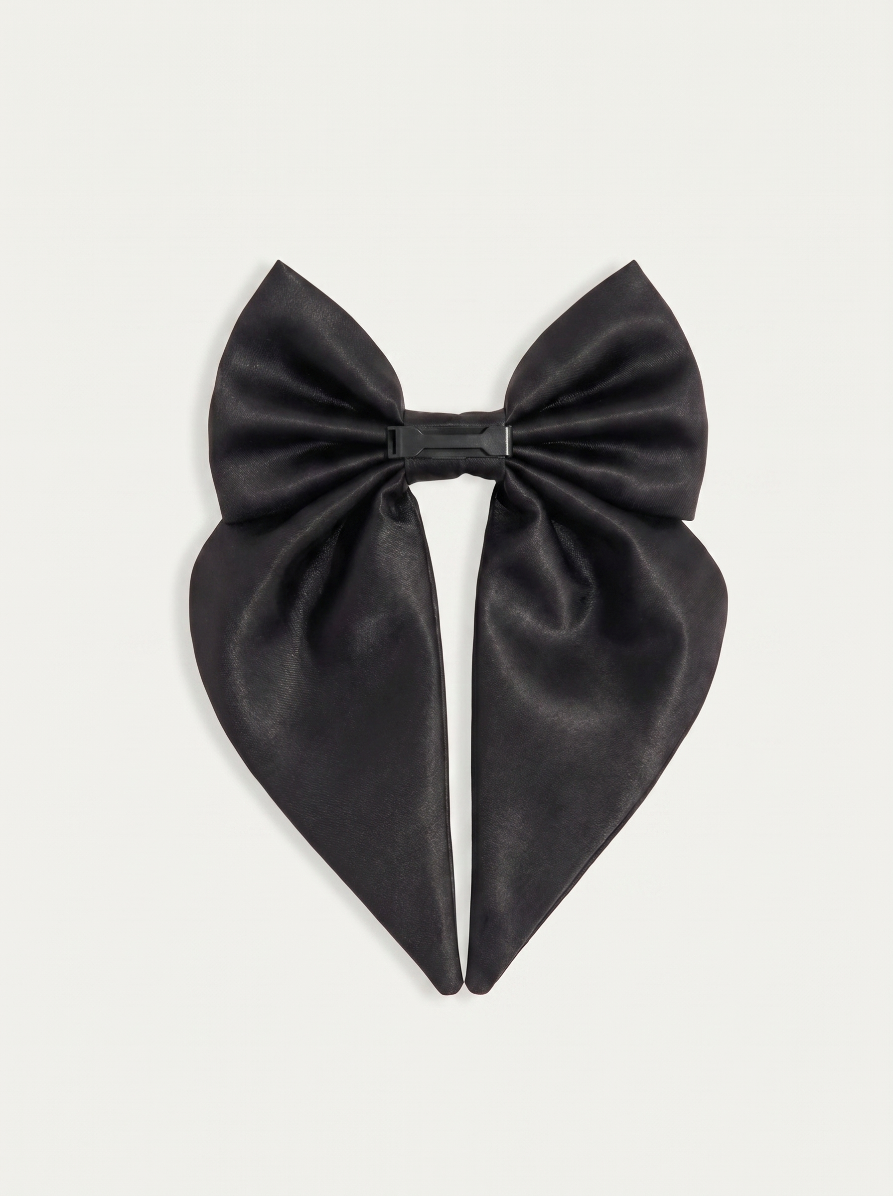 Satin Harness Bow - Midnight