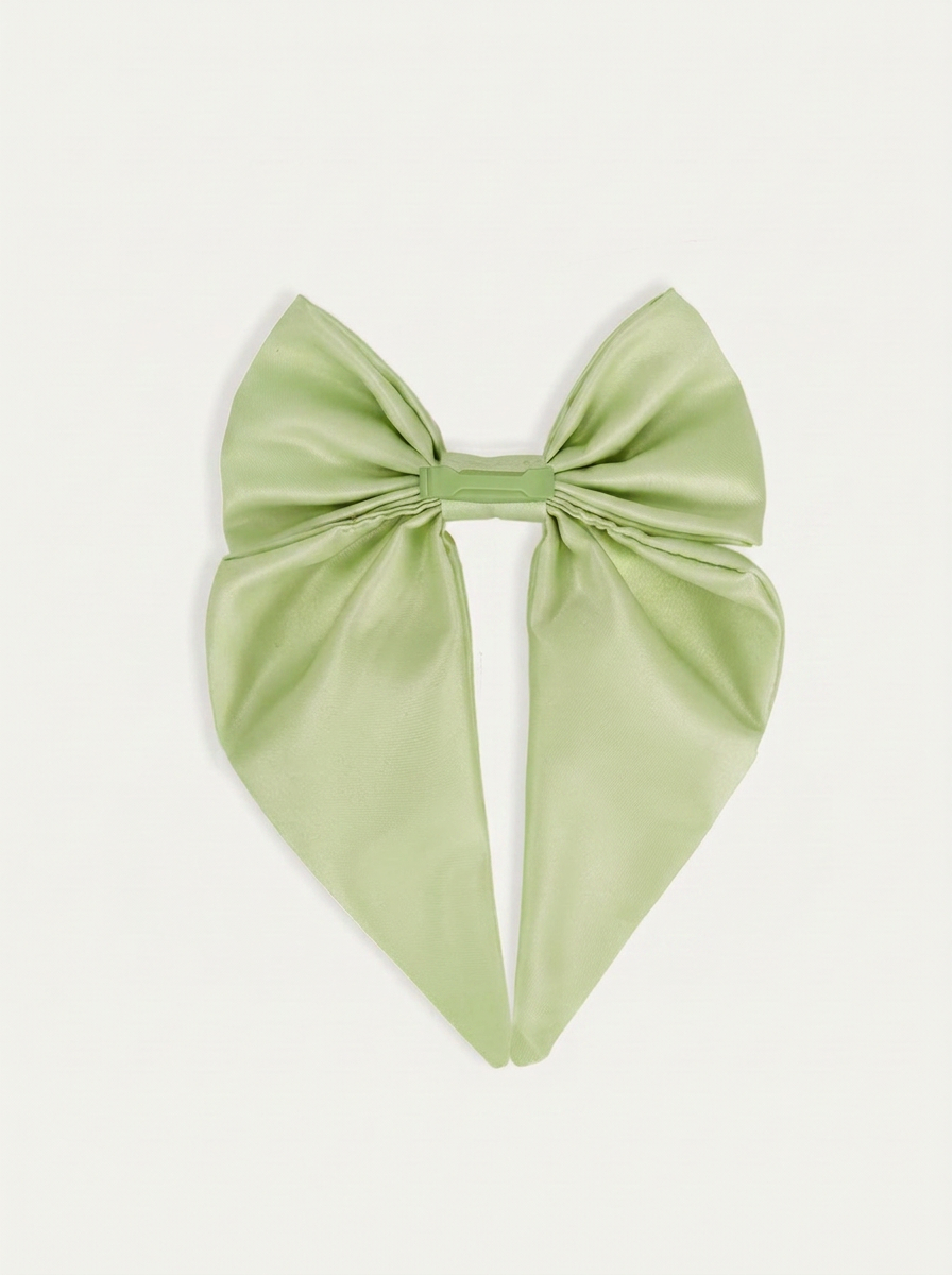 Satin Collar Bow 2.0 - Matcha