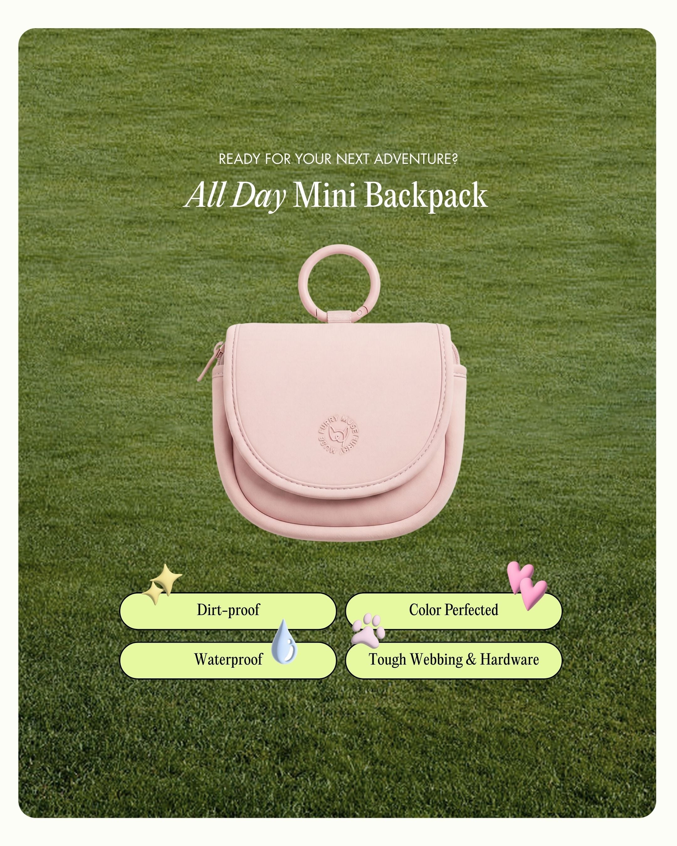 All Day Mini Backpack - Blossom