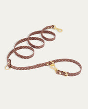Wander! Multiway Leash - Cocoa Polka Dot