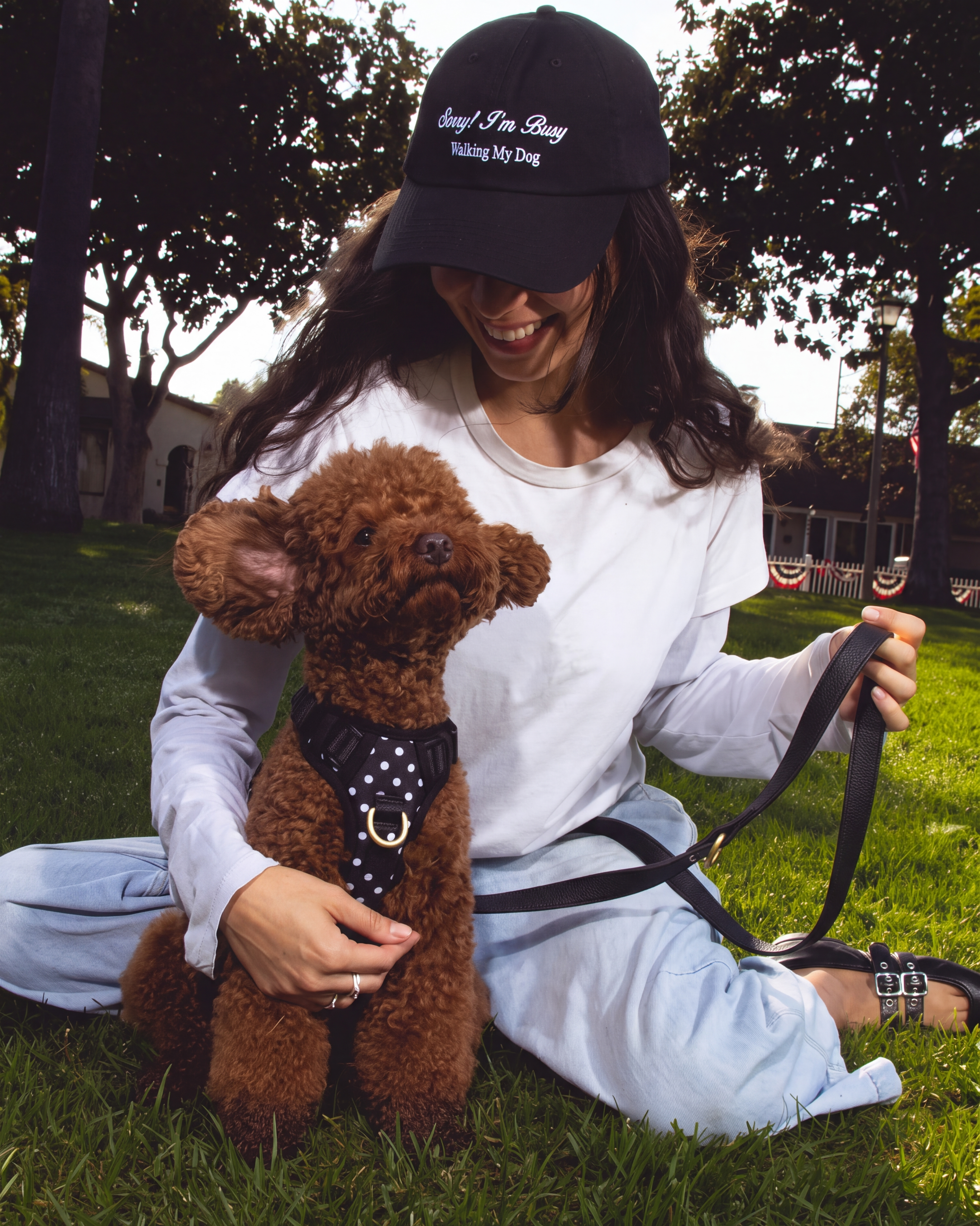 Wander! Bow Harness Kit Midnight Polka Dot