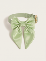 Satin Collar Bow 2.0 - Matcha