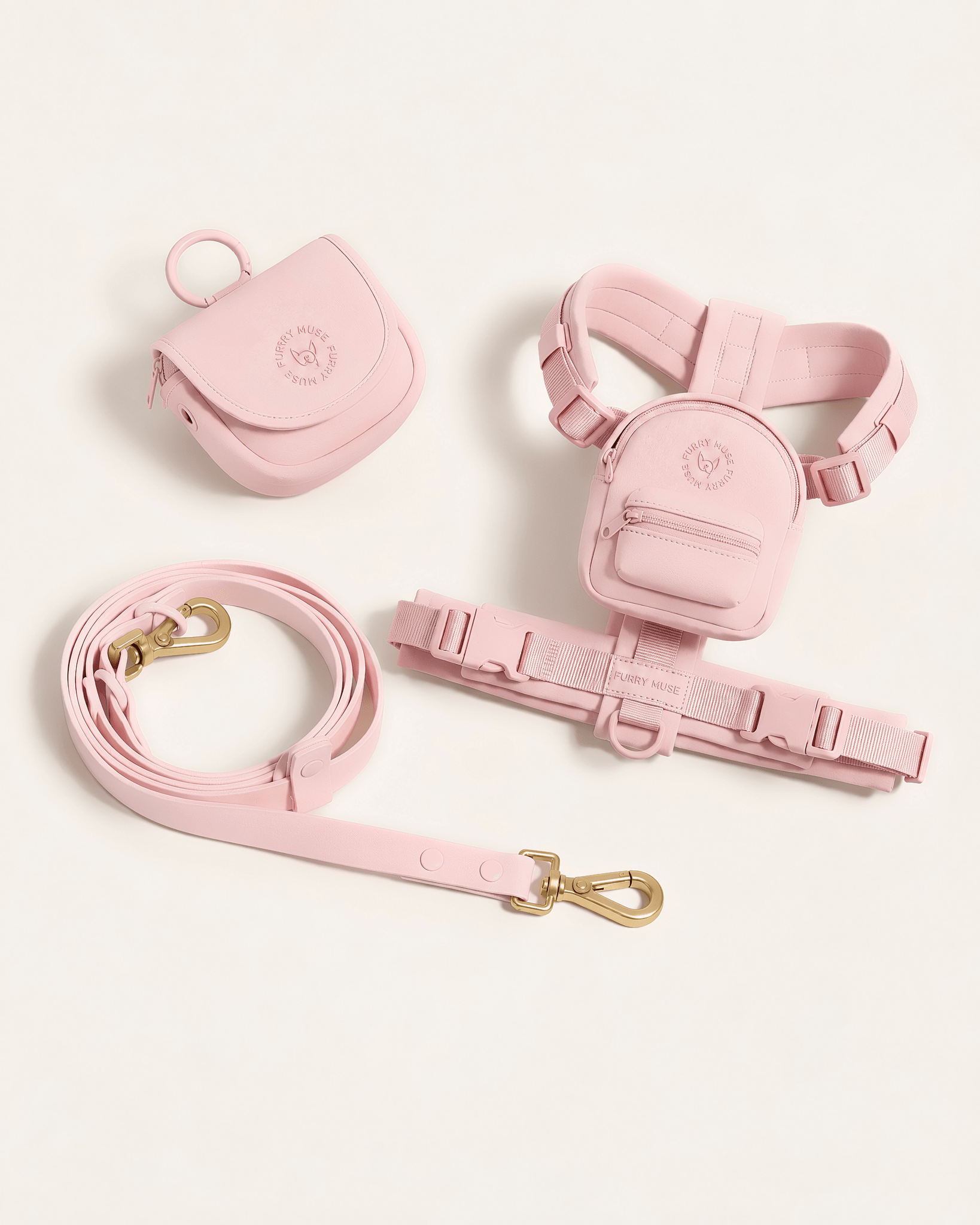 Align Harness Backpack Kit - Blossom - FURRY MUSE KIT-ALIGN-XS-PN