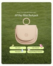 All Day Mini Backpack - Latte - FURRY MUSE HMB-MINI-S-BEI