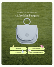 All Day Mini Backpack - Sky - FURRY MUSE HMB-MINI-S-BL