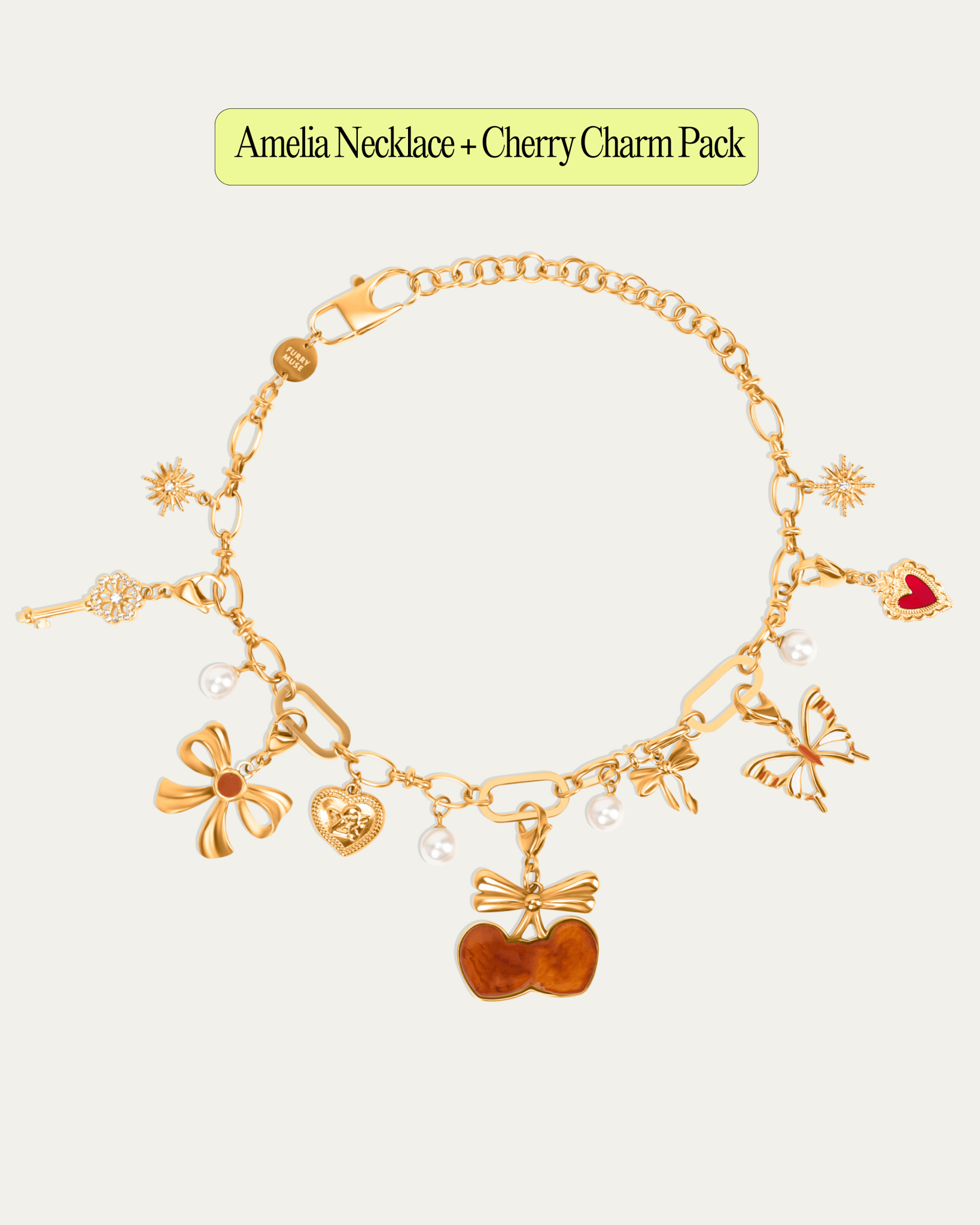 Cherry Charm Pack - FURRY MUSE FW25-CH-OS-RD