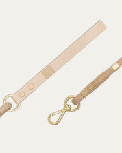 Flow Rope Leash and Collar Kit - Latte - FURRY MUSE FLOW-CKIT-S-LT