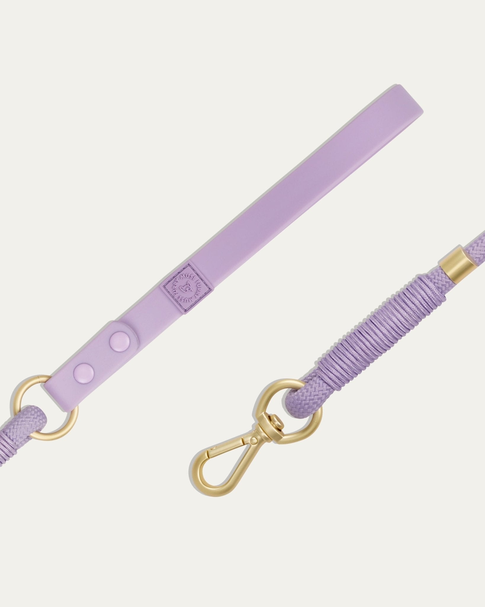 Flow Rope Leash - Lilac - FURRY MUSE WAN-LEA2-10MM-LI