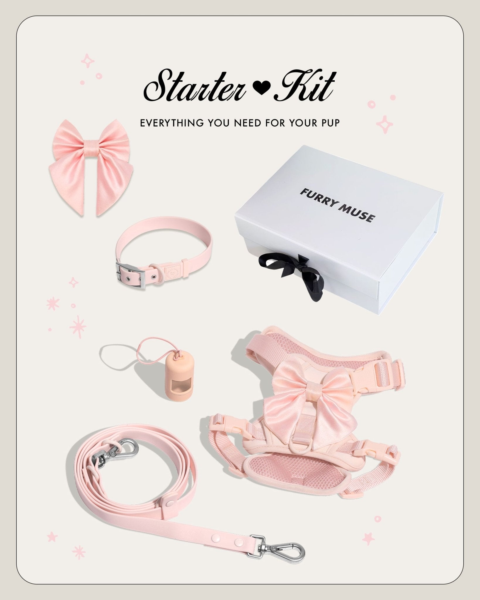 Furry Muse Starter Kit - Blossom - FURRY MUSE Merry-Kit-PN-XS-S