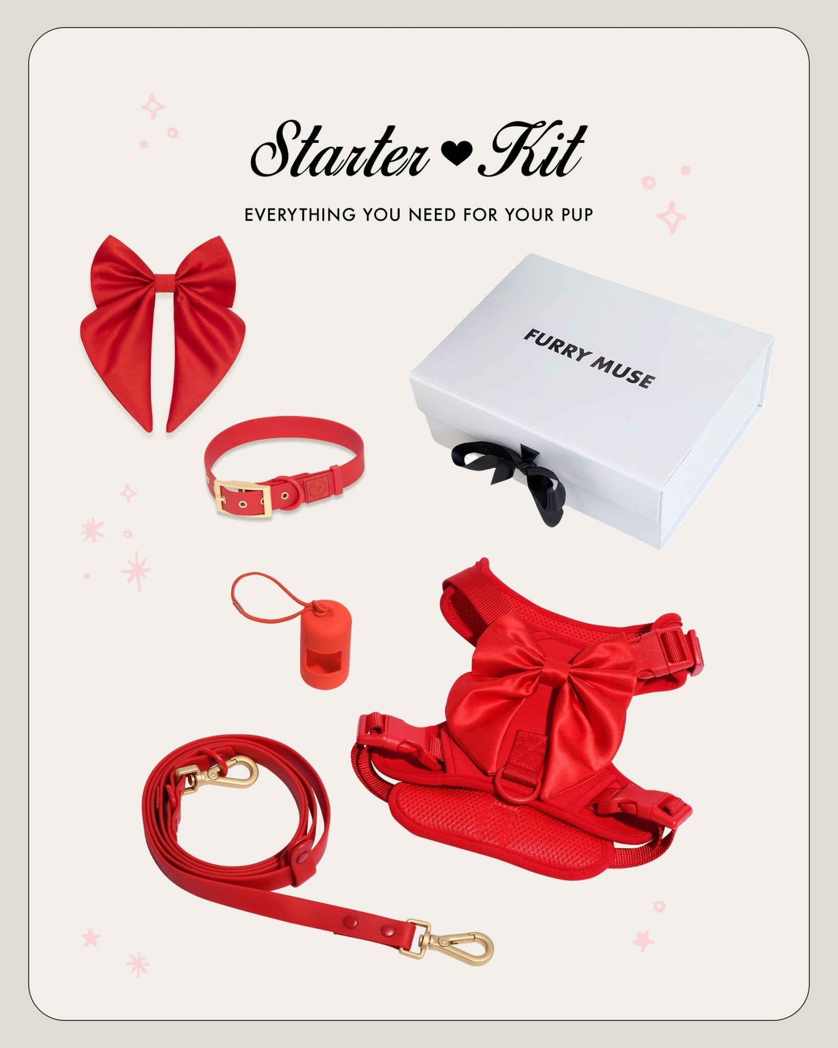 Starter Kit for Pets | Furry Muse Cherry Essentials – FURRY MUSE