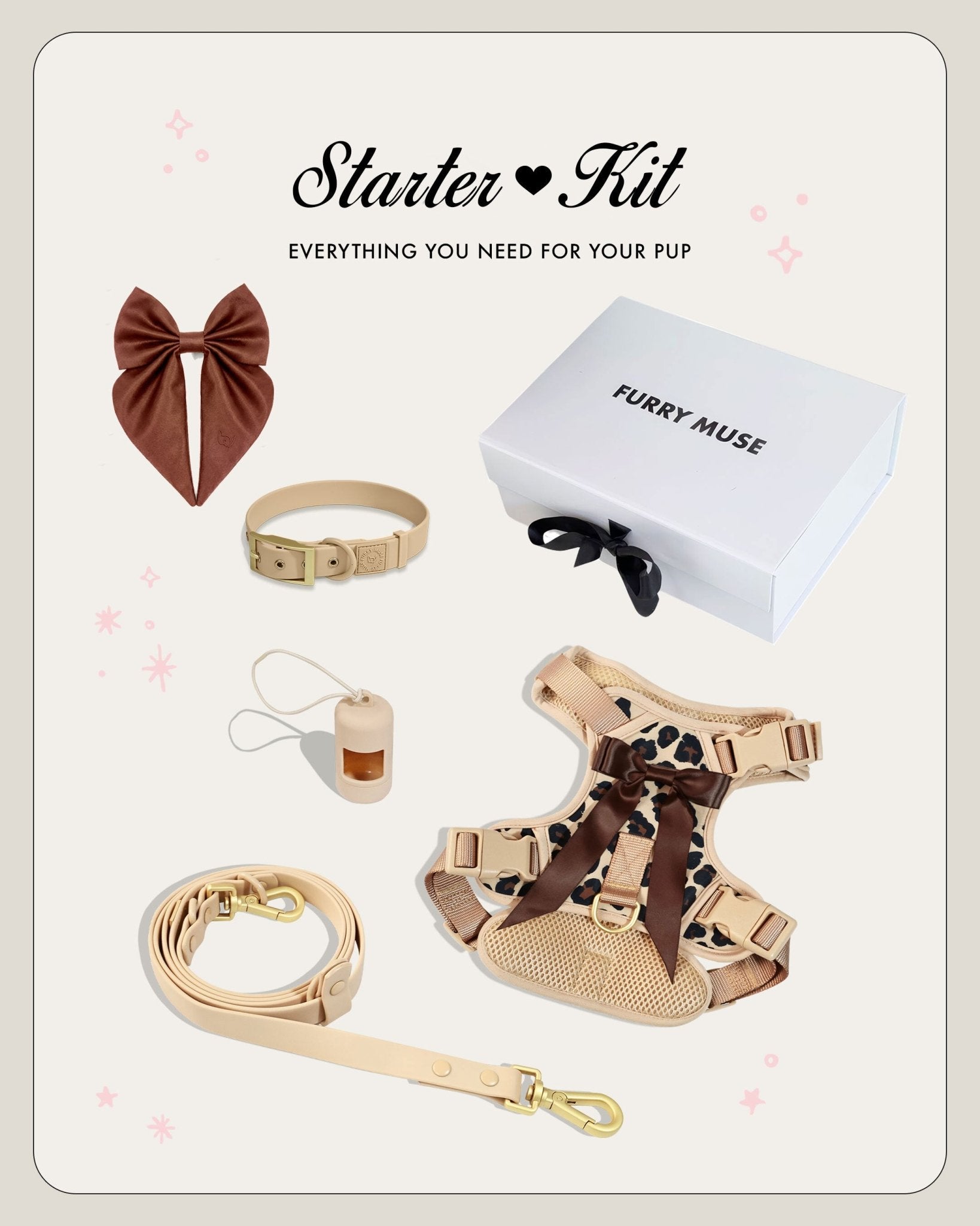 Furry Muse Starter Kit - Leopard - FURRY MUSE STARTER-KIT-LEO-XS-S