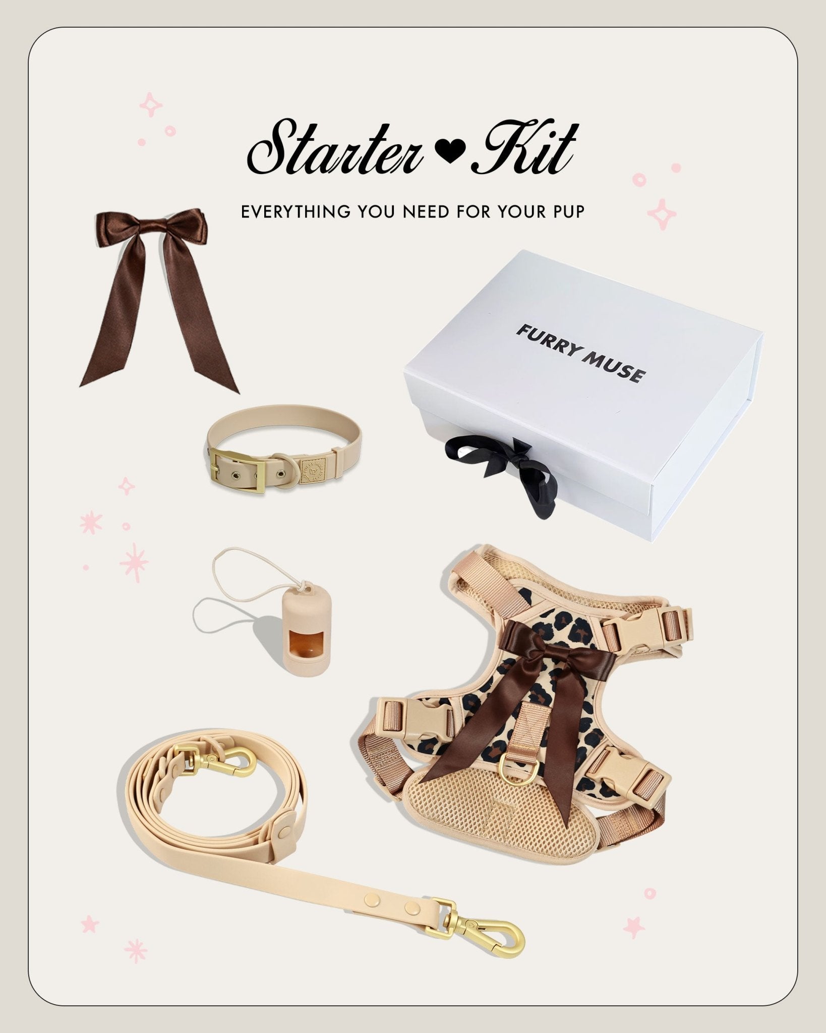 Furry Muse Starter Kit - Leopard - FURRY MUSE STARTER-KIT-LEO-XS-S