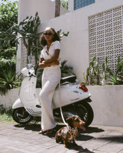 Step and Go Harness - Latte Leopard