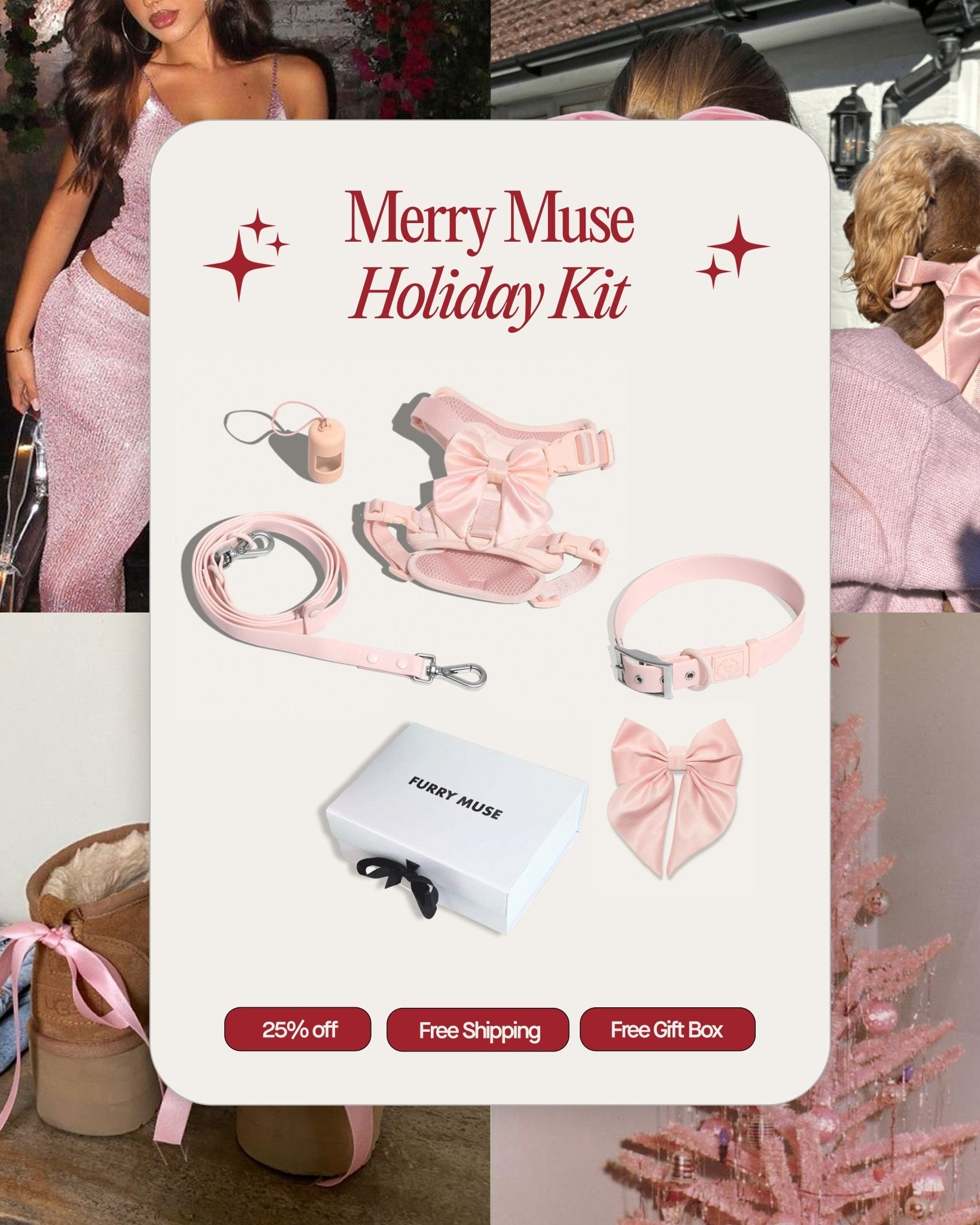 Merry Muse Holiday Kit - Blossom - FURRY MUSE Merry - Kit - PN - XS - S