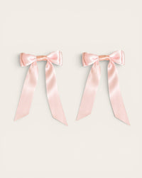 Petite Bow Clips - Blossom