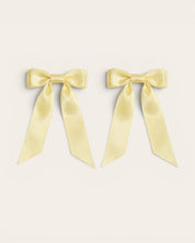 Petite Bow Clips - Buttercream - FURRY MUSE WAN-HAC-OS-YL