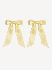 Petite Bow Clips - Buttercream - FURRY MUSE WAN-HAC-OS-YL
