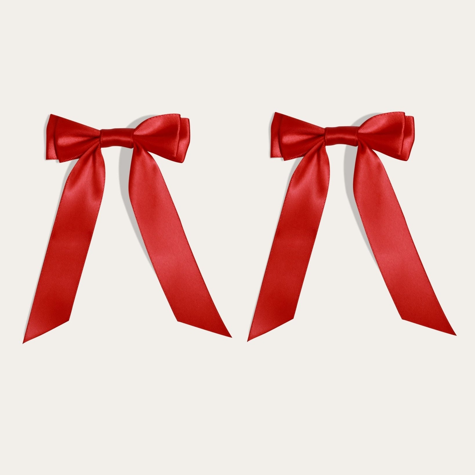 Petite Bow Clips - Cherry - FURRY MUSE WAN - HAC - OS - RD