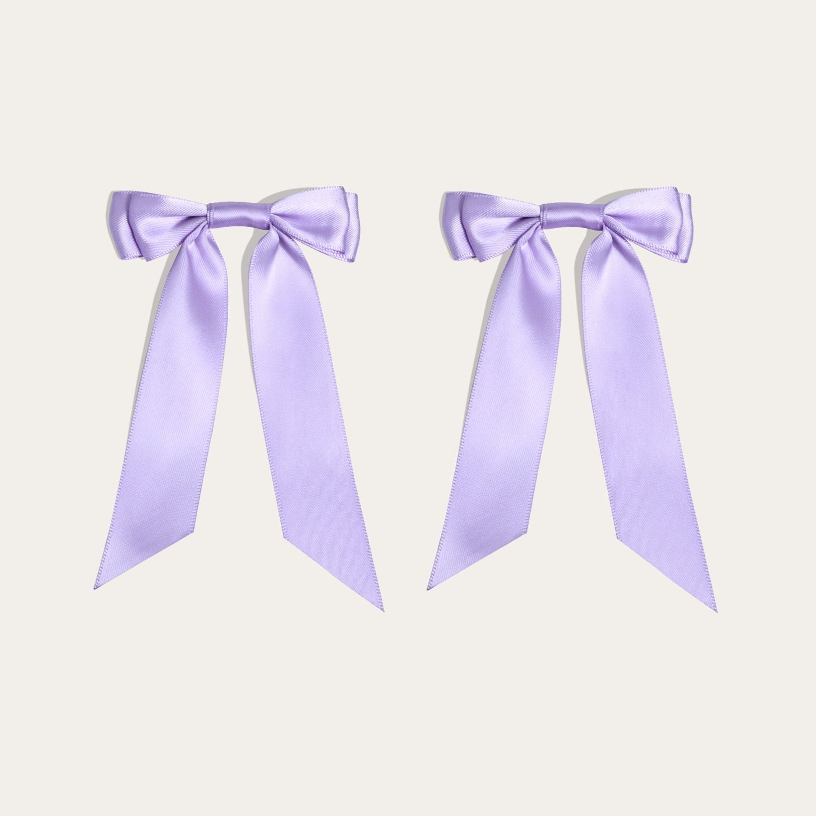 Petite Bow Clips - Lilac - FURRY MUSE WAN - HAC - OS - LI