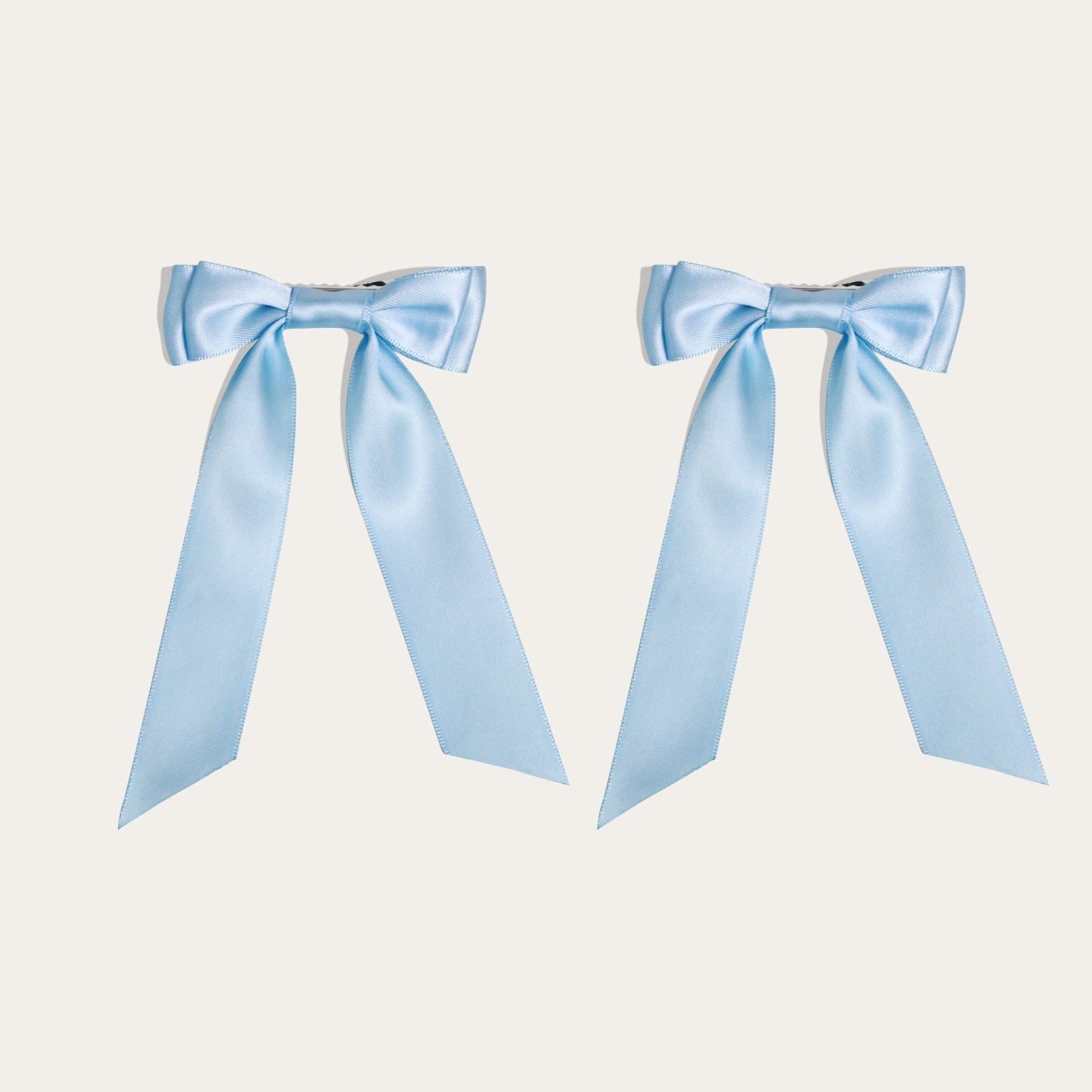 Petite Bow Clips - Sky - FURRY MUSE WAN - HAC - OS - BL