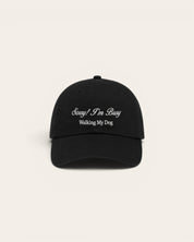 Sorry I am Busy Cap - Midnight - FURRY MUSE BUSY-CAP-OS-BLK