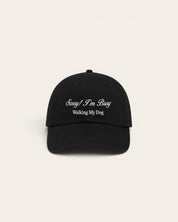 Sorry I am Busy Cap - Midnight - FURRY MUSE BUSY-CAP-OS-BLK