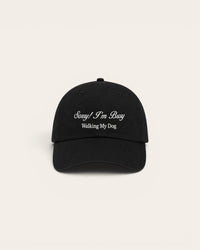 Sorry Im Busy Cap - Midnight - Midnight / One Size