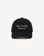 Sorry I am Busy Cap - Midnight - FURRY MUSE BUSY-CAP-OS-BLK