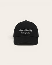 Sorry I am Busy Cap - Midnight - FURRY MUSE BUSY-CAP-OS-BLK
