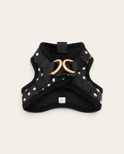 Step and Go Harness - Midnight Polka Dot - FURRY MUSE VSHAR-XXS-BKPD