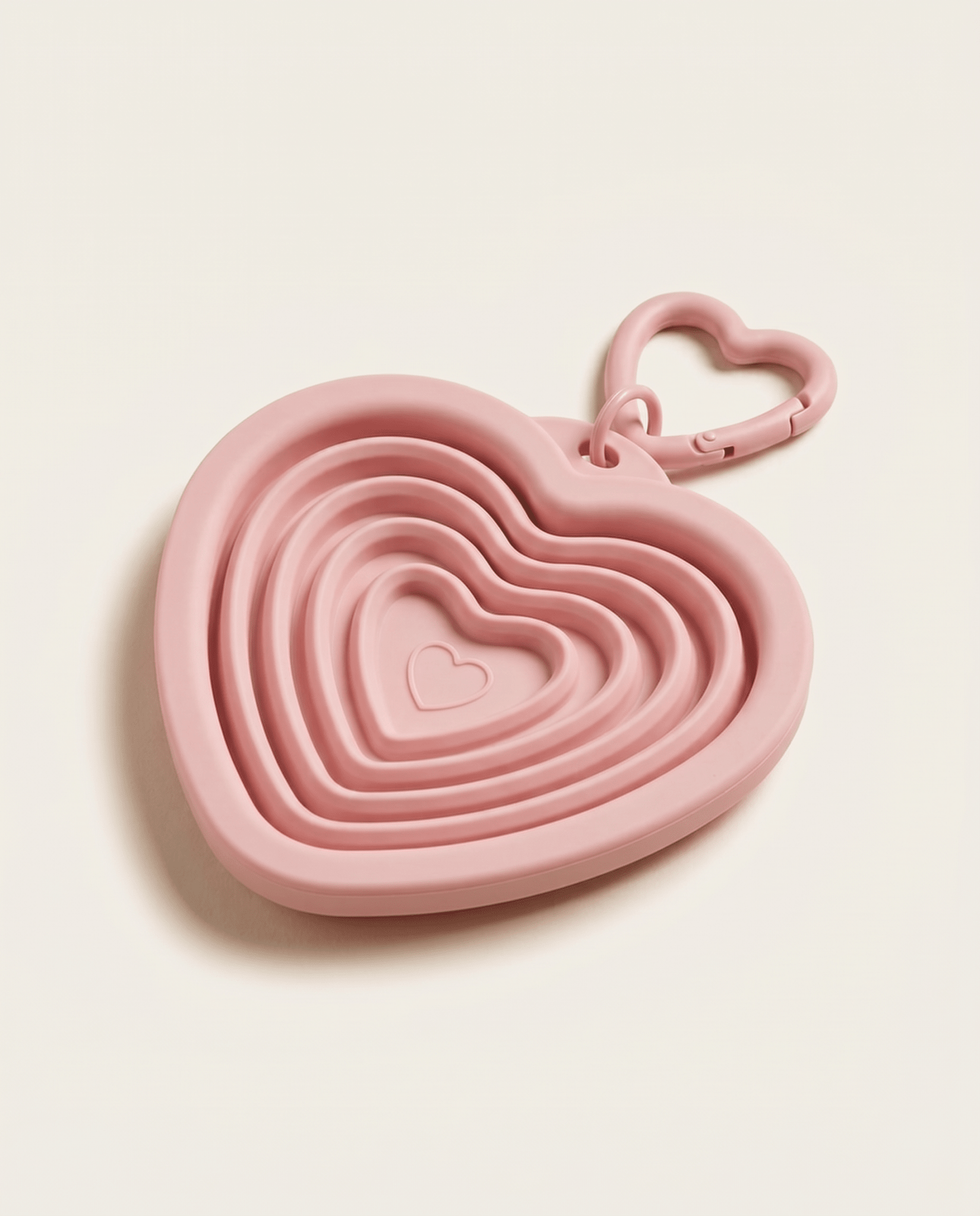 Sweetheart On - the - Go Bowl - FURRY MUSE HRT-BWL-OS-PNK