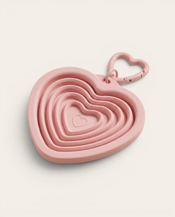 Sweetheart On-the-Go Bowl - FURRY MUSE HRT-BWL-OS-PNK