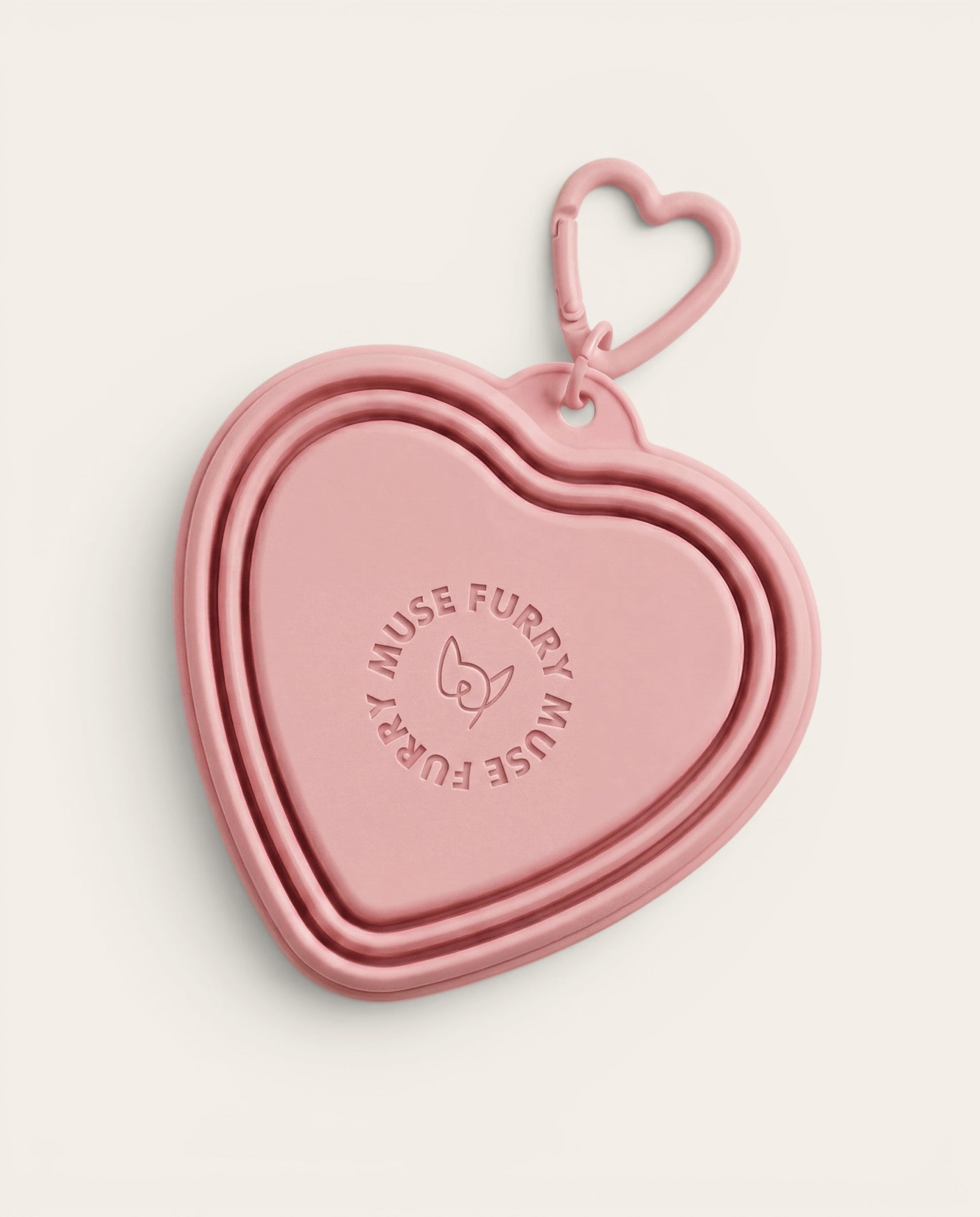 Sweetheart On-the-Go Bowl - FURRY MUSE HRT-BWL-OS-PNK