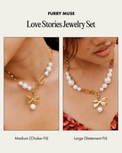 Love Stories Jewelry Set - Infinity Pendant