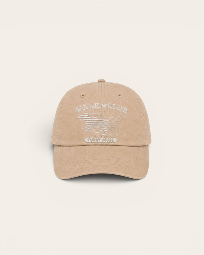 Walk Club Cap - Latte - FURRY MUSE WC-CAP-OS-BEI