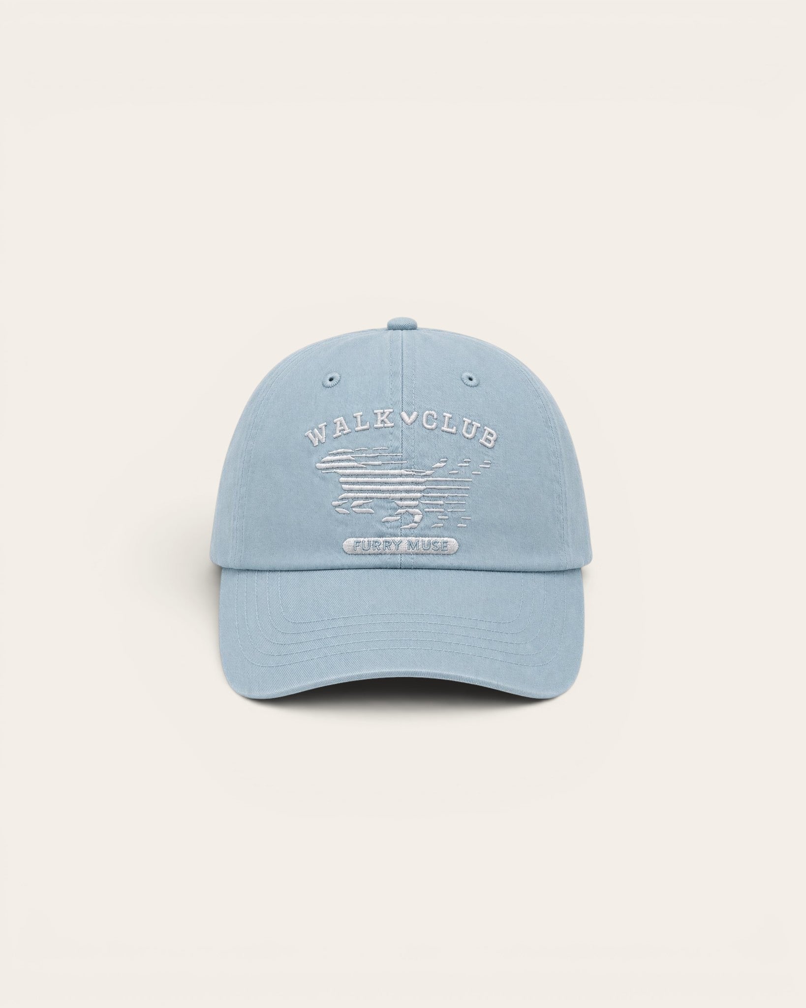 Walk Club Cap - Sky - FURRY MUSE WC-CAP-OS-BL