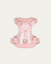 Wander! Bow Harness 2.0 - Blossom Gingham - FURRY MUSE WAN-HAR3-XS-PNP