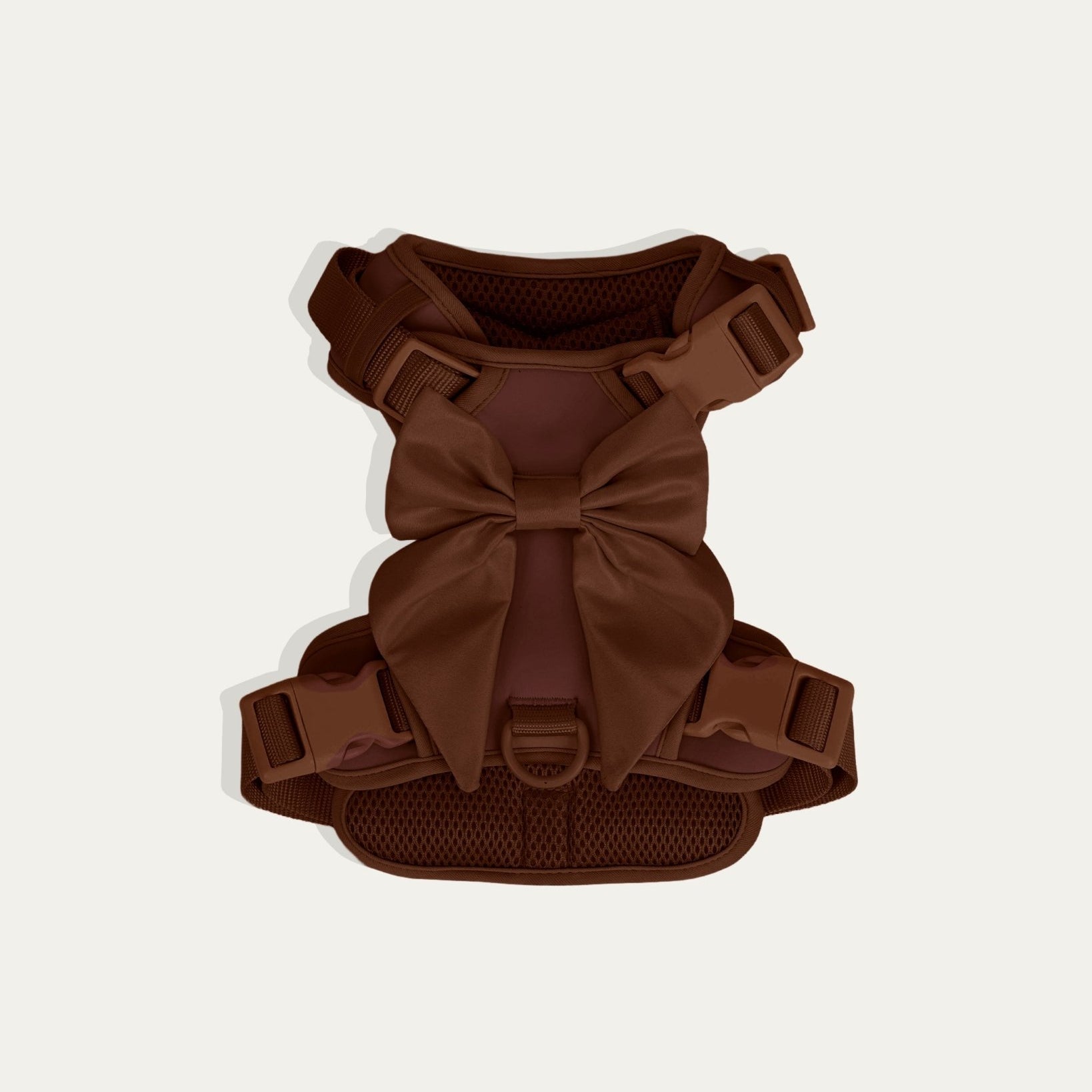 Wander! Bow Harness 2.0 - Cocoa - FURRY MUSE WAN-HAR3-XS-BR