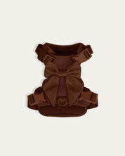 Wander! Bow Harness 2.0 - Cocoa - FURRY MUSE WAN-HAR3-XS-BR