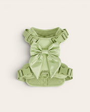 Wander! Bow Harness 2.0 - Matcha - FURRY MUSE WAN-HAR3-XS-GR