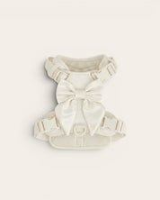 Wander! Bow Harness 2.0 - Pearl - FURRY MUSE WAN-HAR3-XS-WH